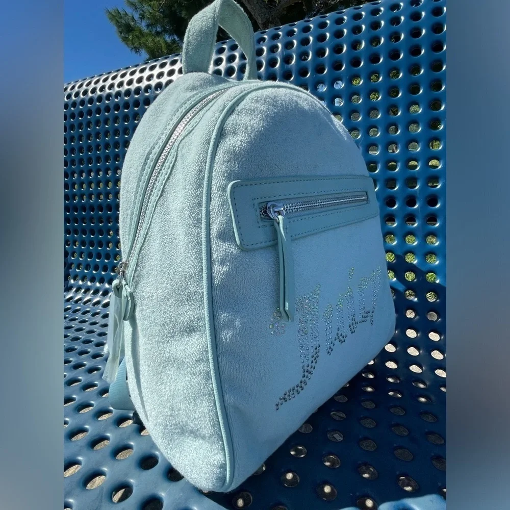 Juicy Couture Backpack,Juicy Couture Mint Backpack with Rhinestones. Juicy Couture Backpack,Juicy Couture Mint Backpack with  main image 2
